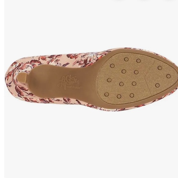 new! Lifestride Blush Multi Parigi Heels. WIDE WIDTH - Picture 4 of 13